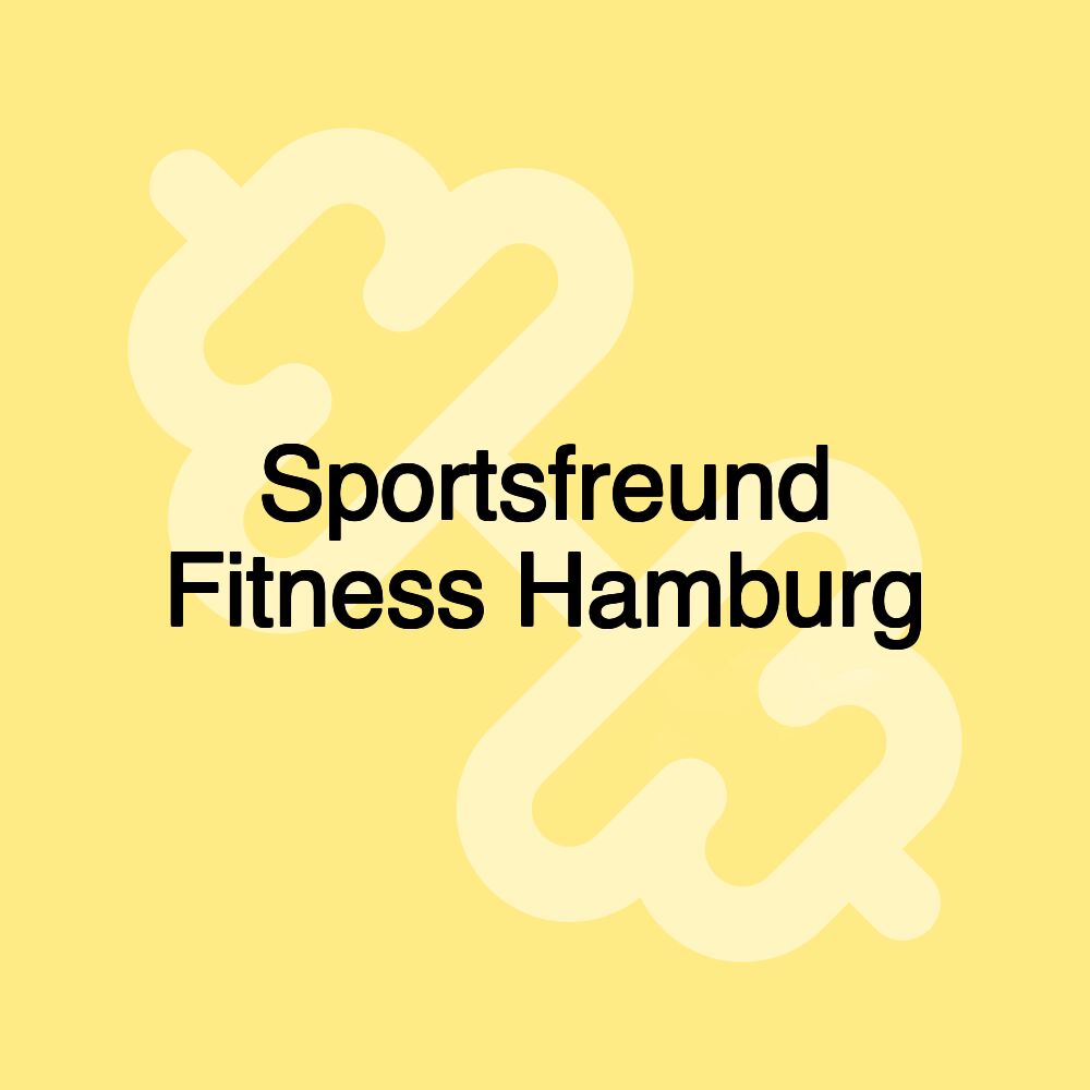 Sportsfreund Fitness Hamburg Sportsfreund Fitness Hamburg