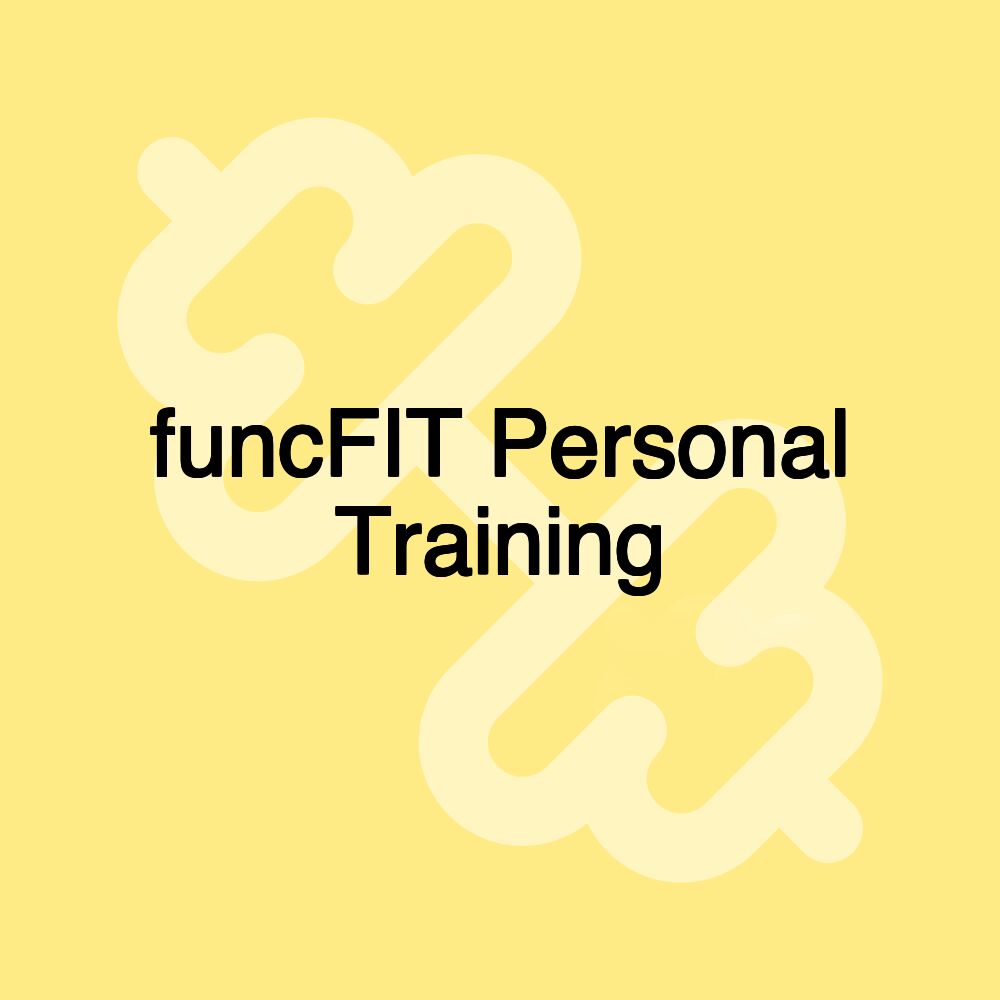 funcFIT Personal Training funcFIT Personal Training