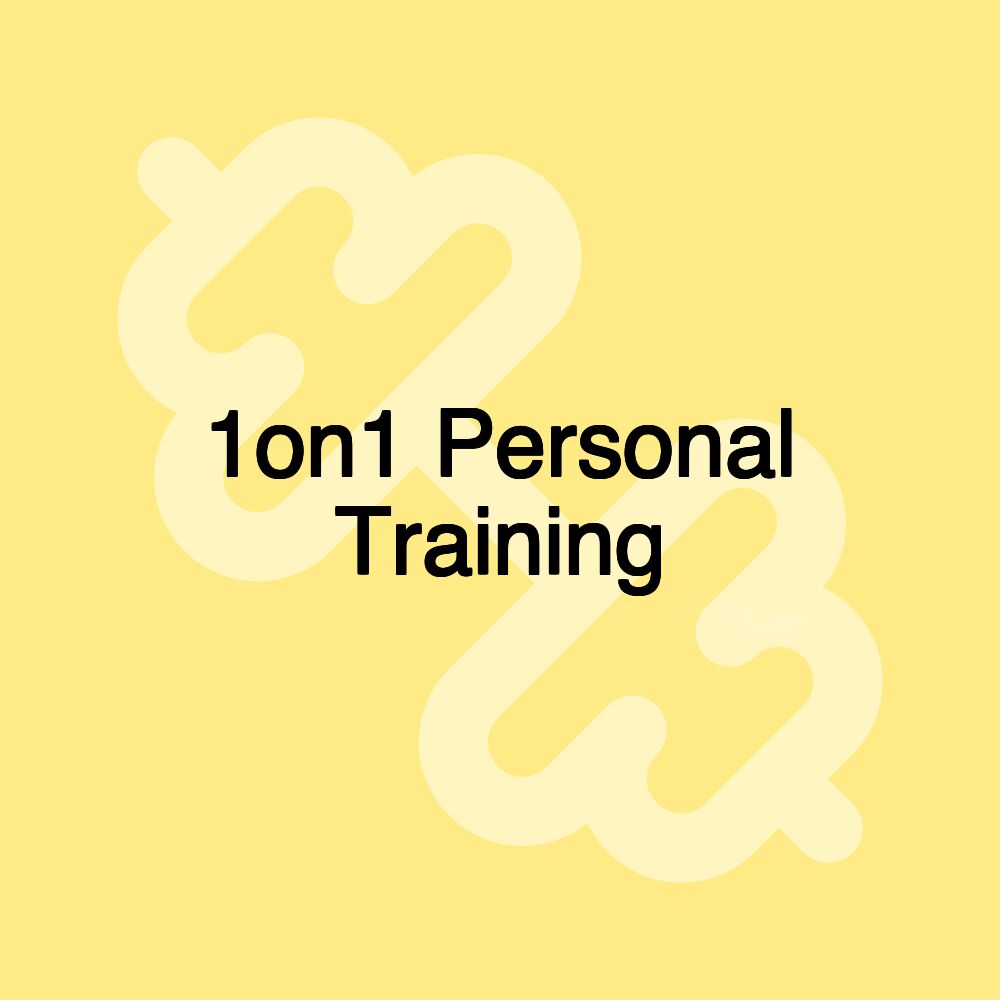 1on1 Personal Training