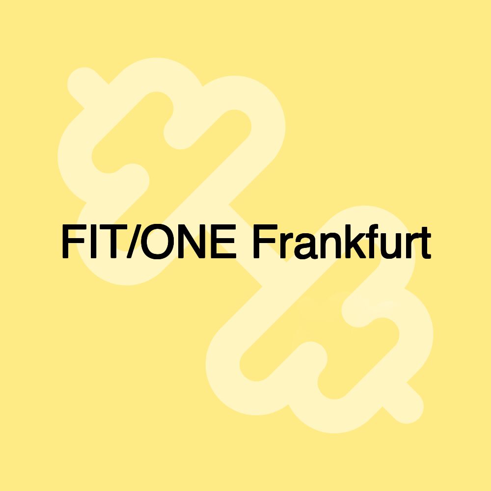 FIT/ONE Frankfurt FIT/ONE Frankfurt