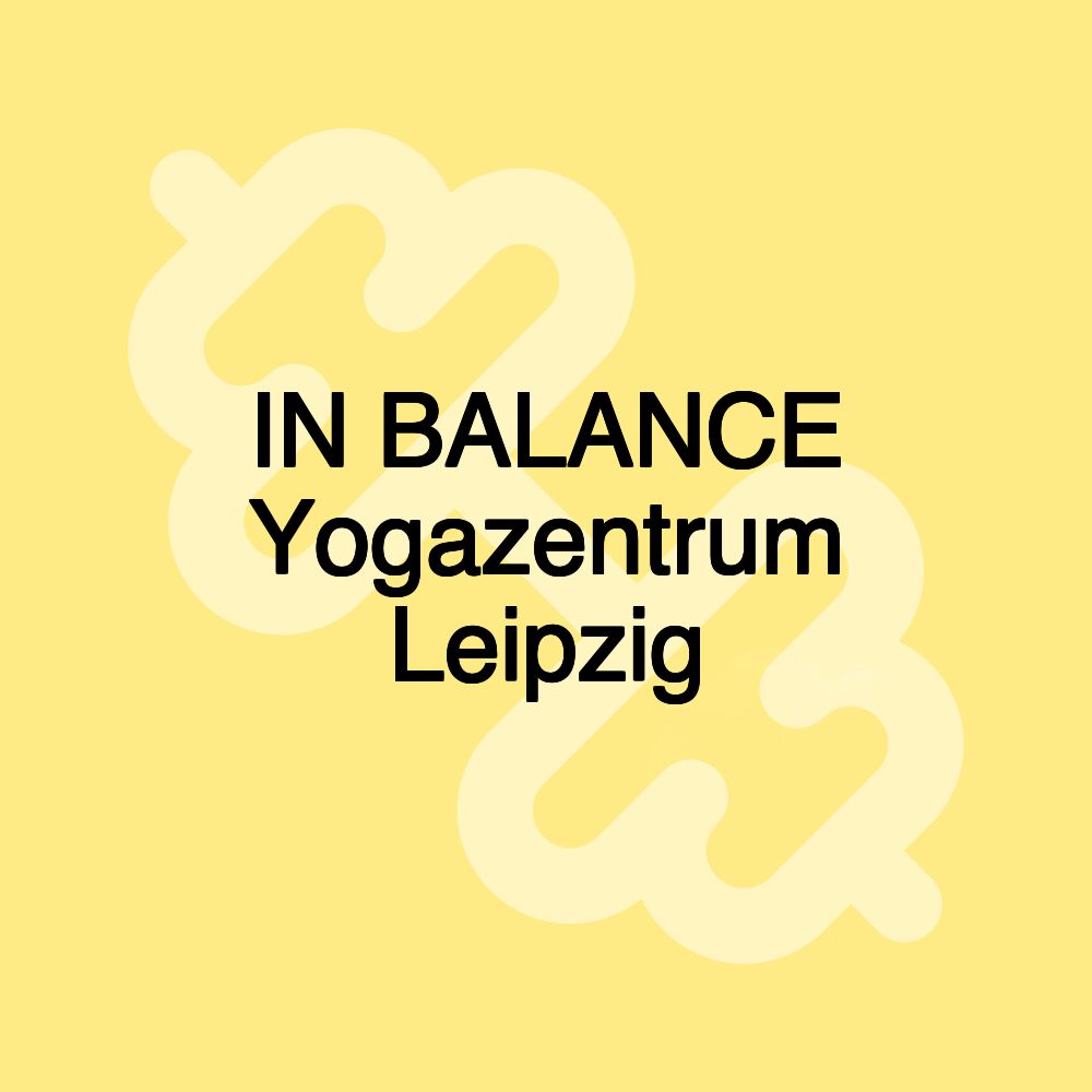 IN BALANCE Yogazentrum Leipzig