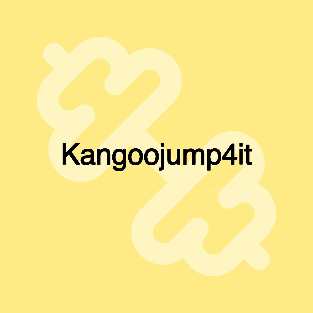 Kangoojump4it Kangoojump4it