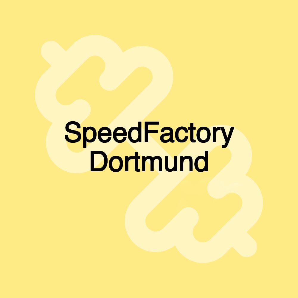 SpeedFactory Dortmund SpeedFactory Dortmund
