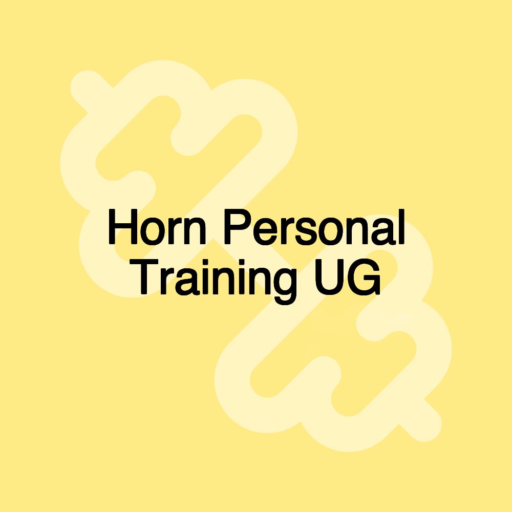 Horn Personal Training UG