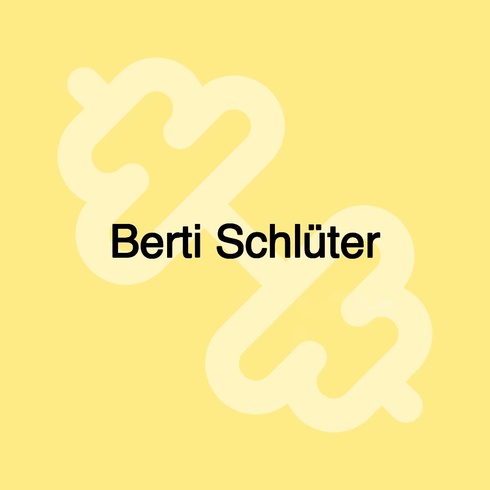 Berti Schlüter