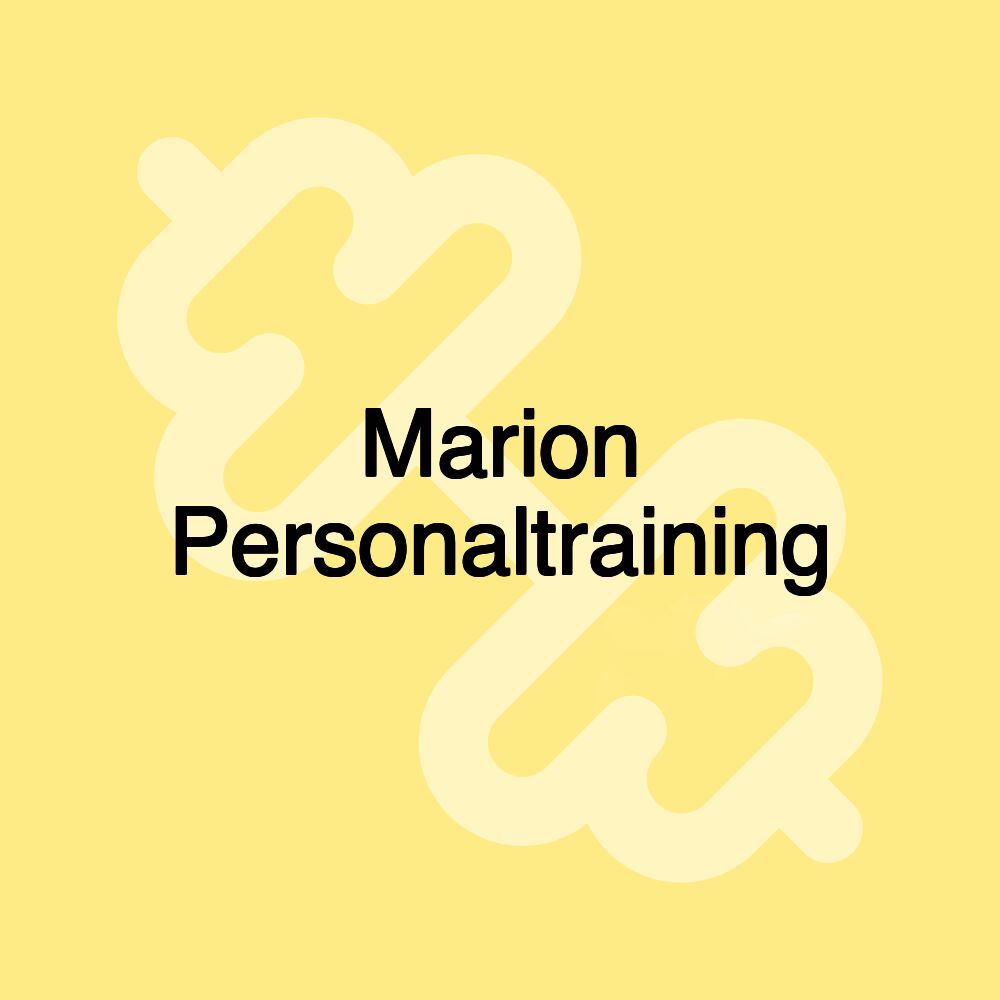 Marion Personaltraining