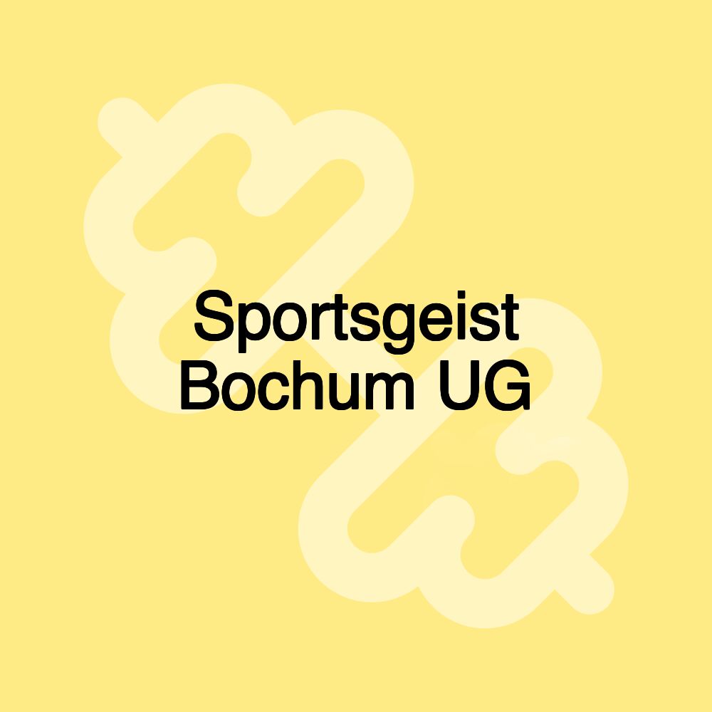 Sportsgeist Bochum UG