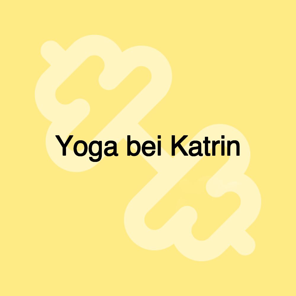 Yoga bei Katrin