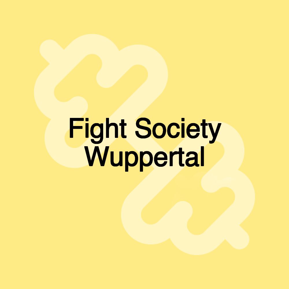 Fight Society Wuppertal