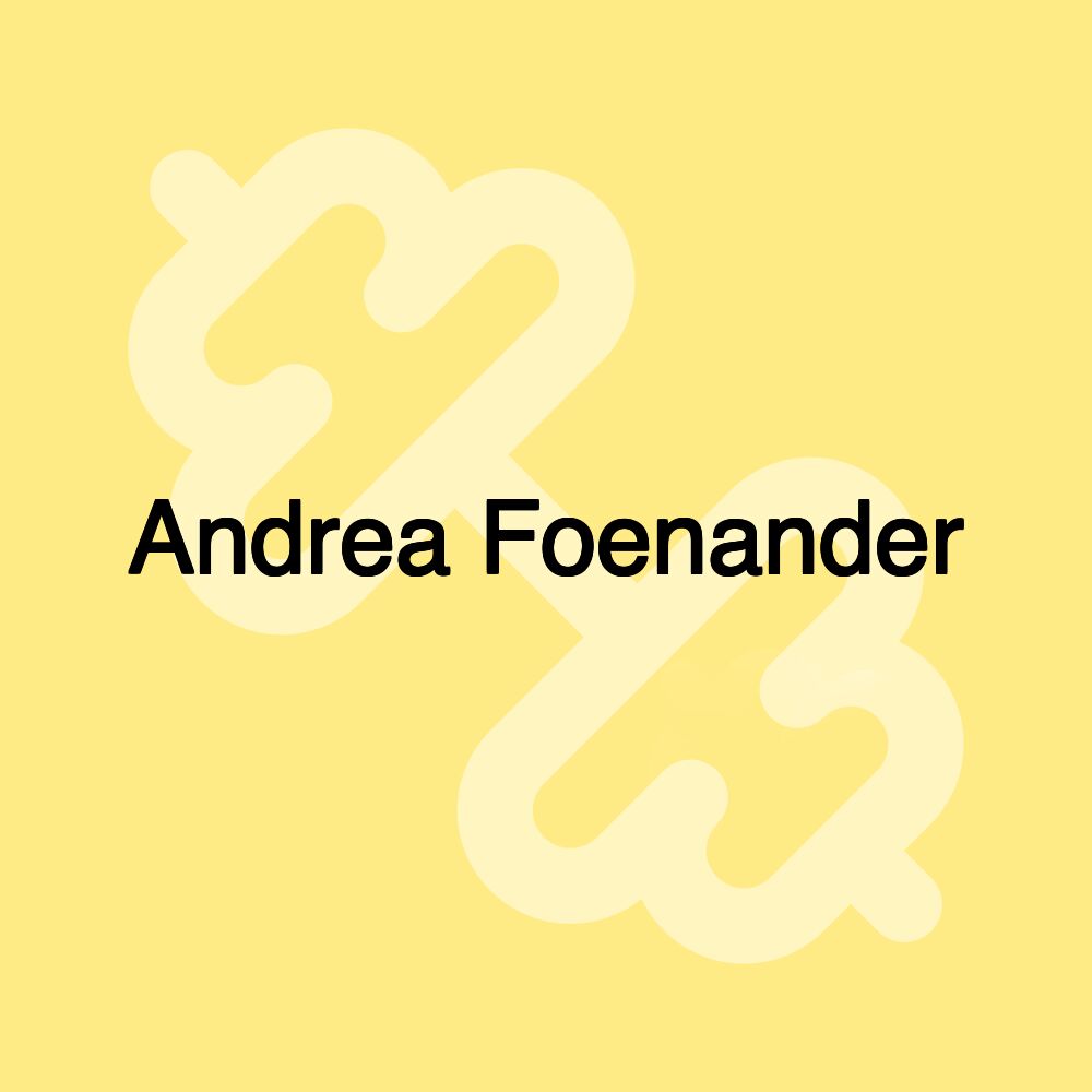Andrea Foenander Andrea Foenander
