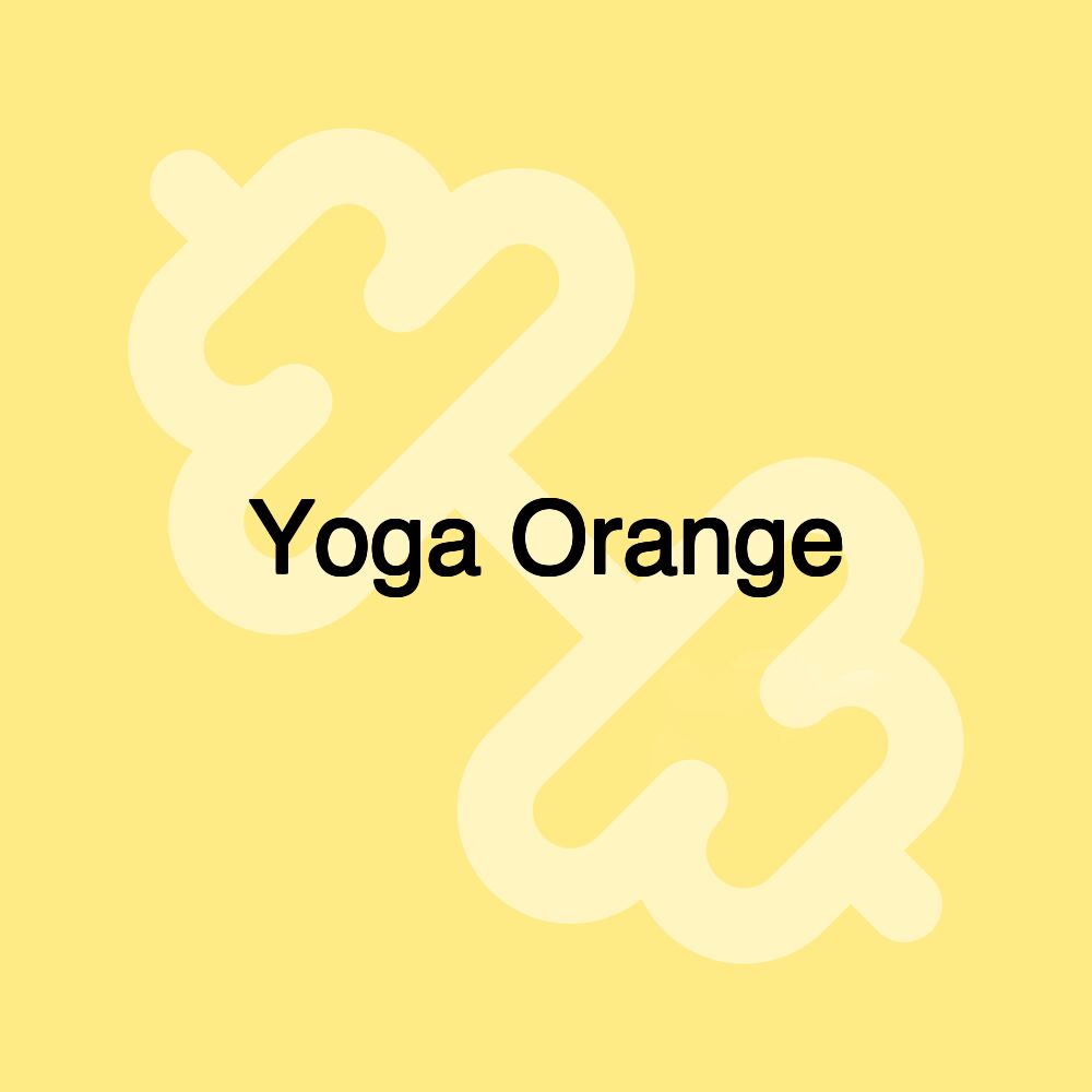 Yoga Orange Yoga Orange