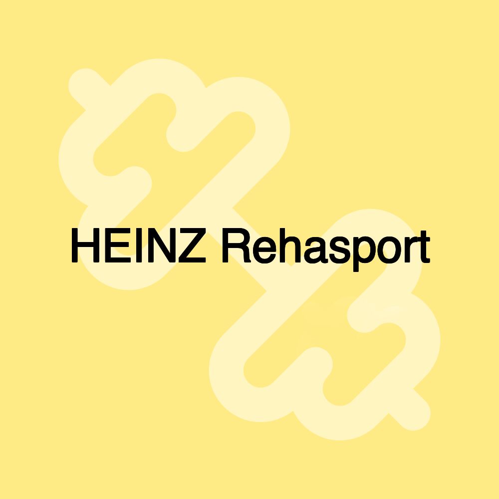 HEINZ Rehasport HEINZ Rehasport