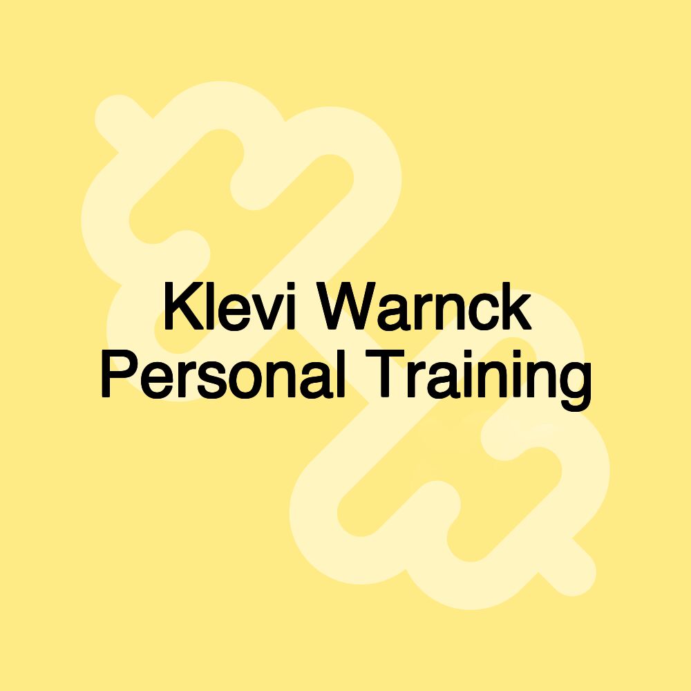 Klevi Warnck Personal Training