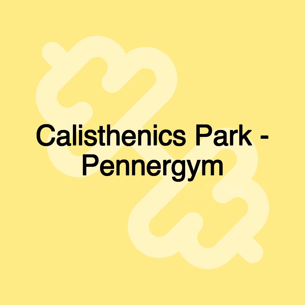 Calisthenics Park - Pennergym