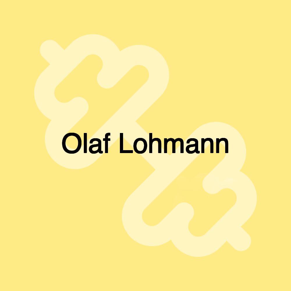 Olaf Lohmann