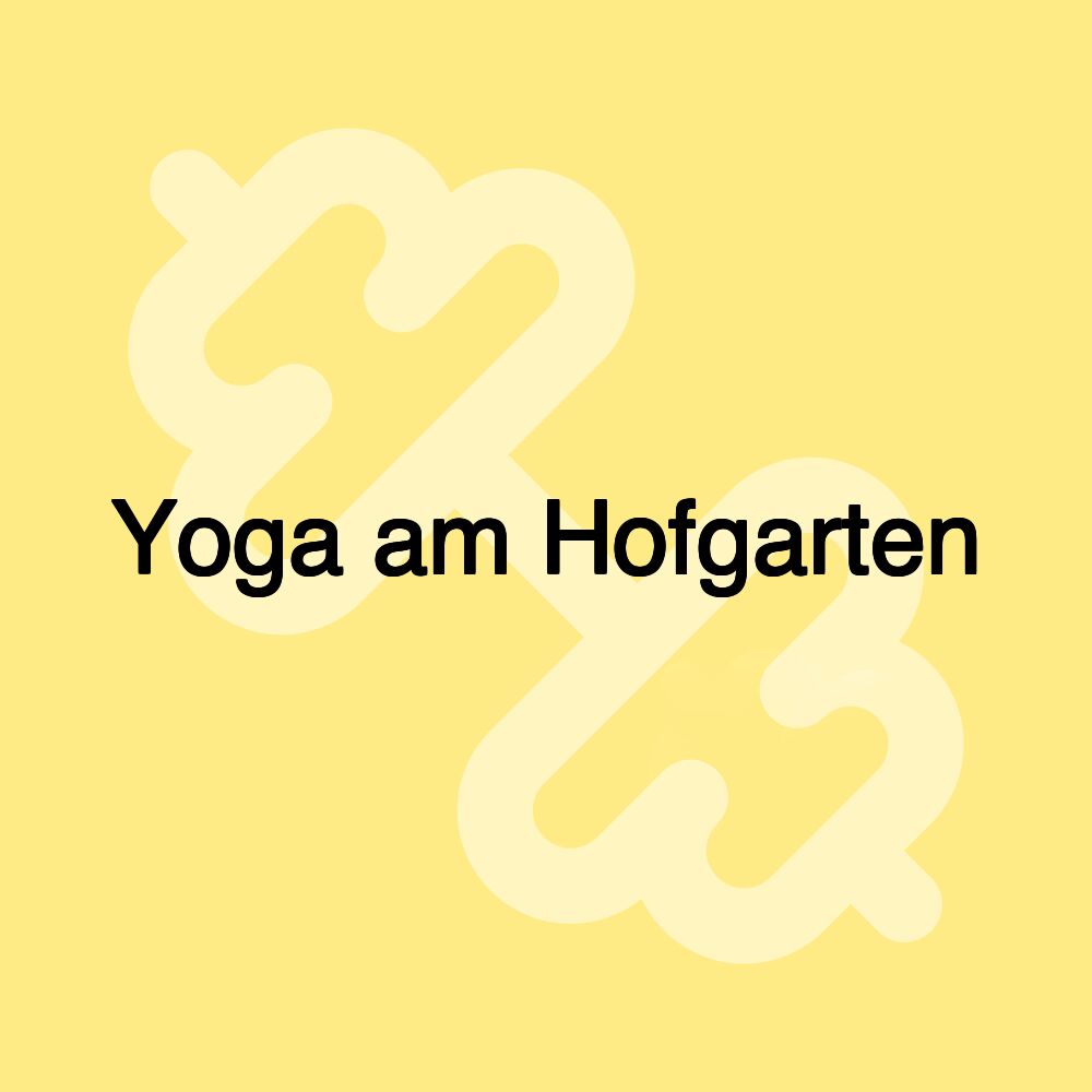 Yoga am Hofgarten