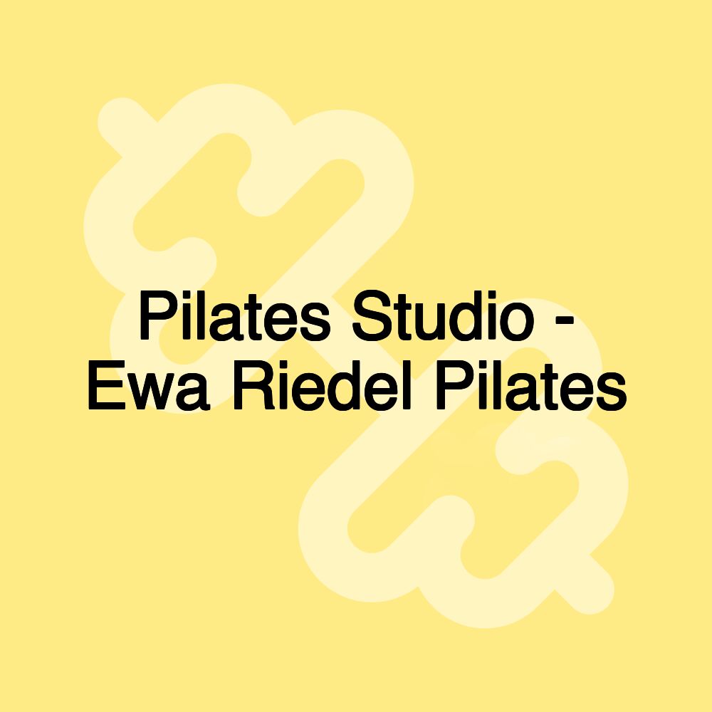 Pilates Studio - Ewa Riedel Pilates