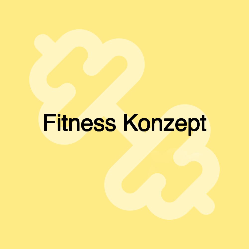 Fitness Konzept