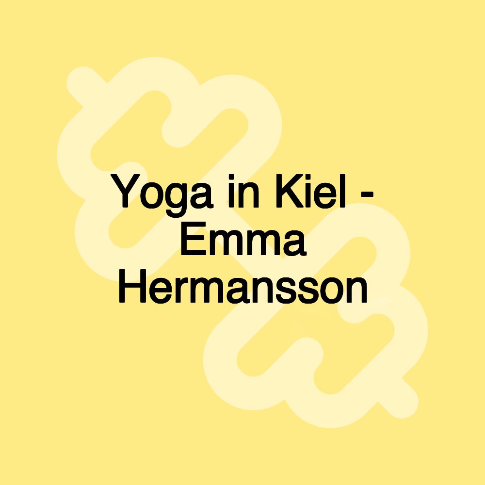 Yoga in Kiel - Emma Hermansson
