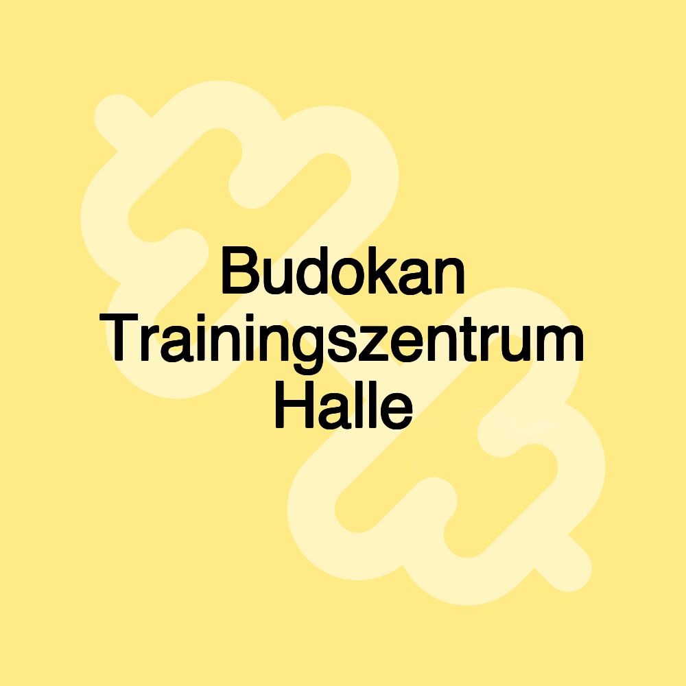 Budokan Trainingszentrum Halle Budokan Trainingszentrum Halle