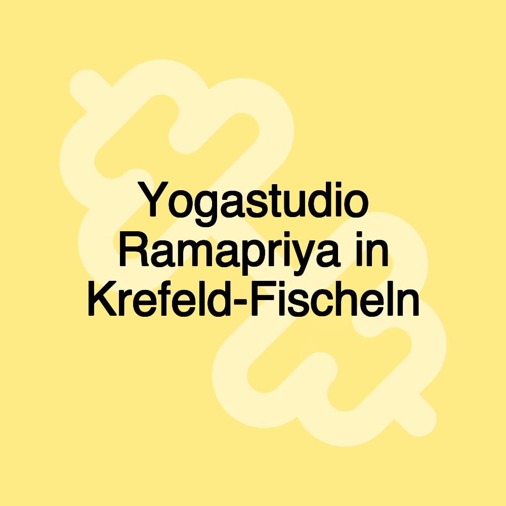 Yogastudio Ramapriya in Krefeld-Fischeln
