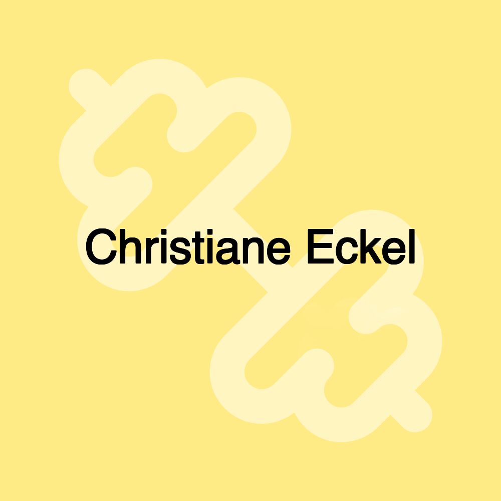 Christiane Eckel