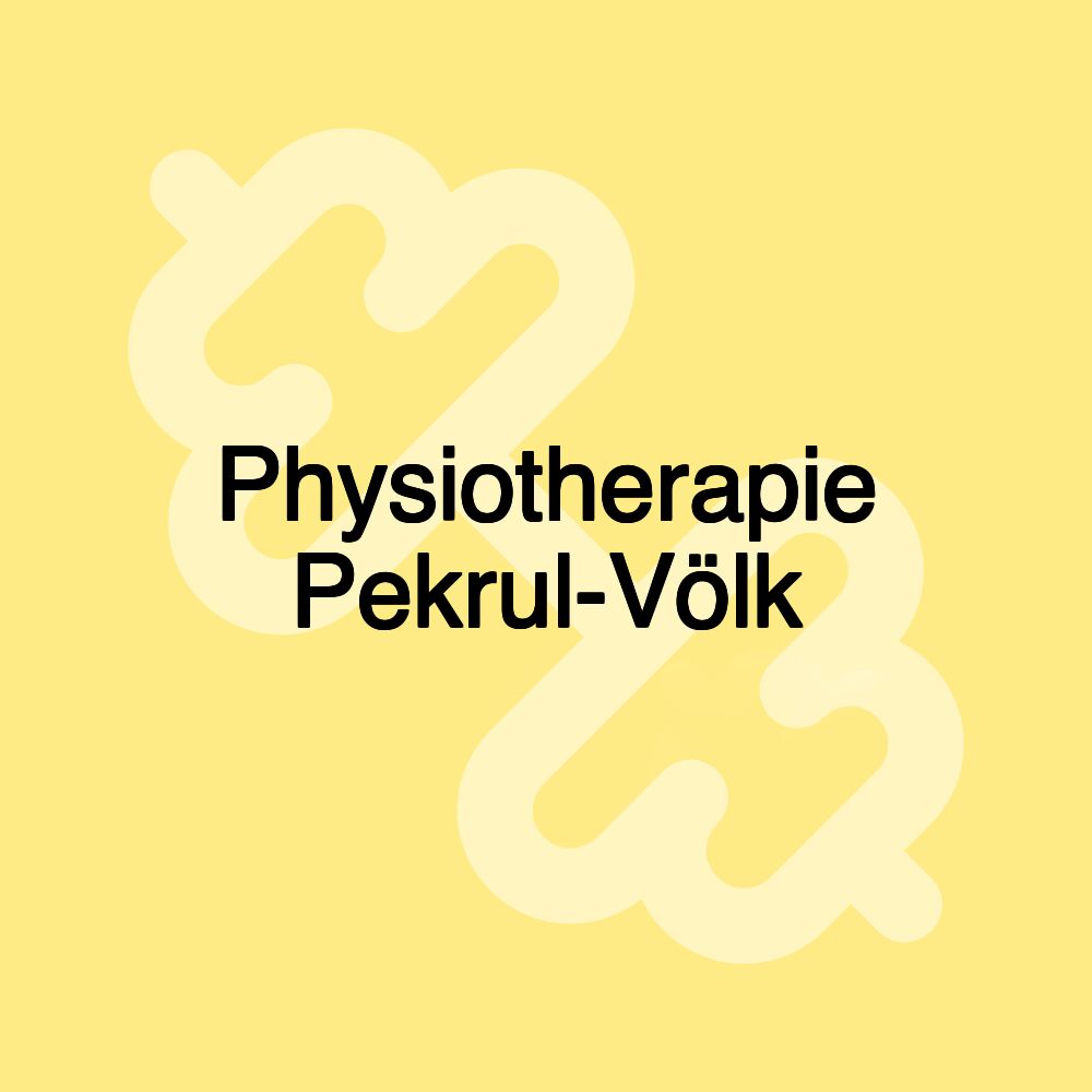 Physiotherapie Pekrul-Völk
