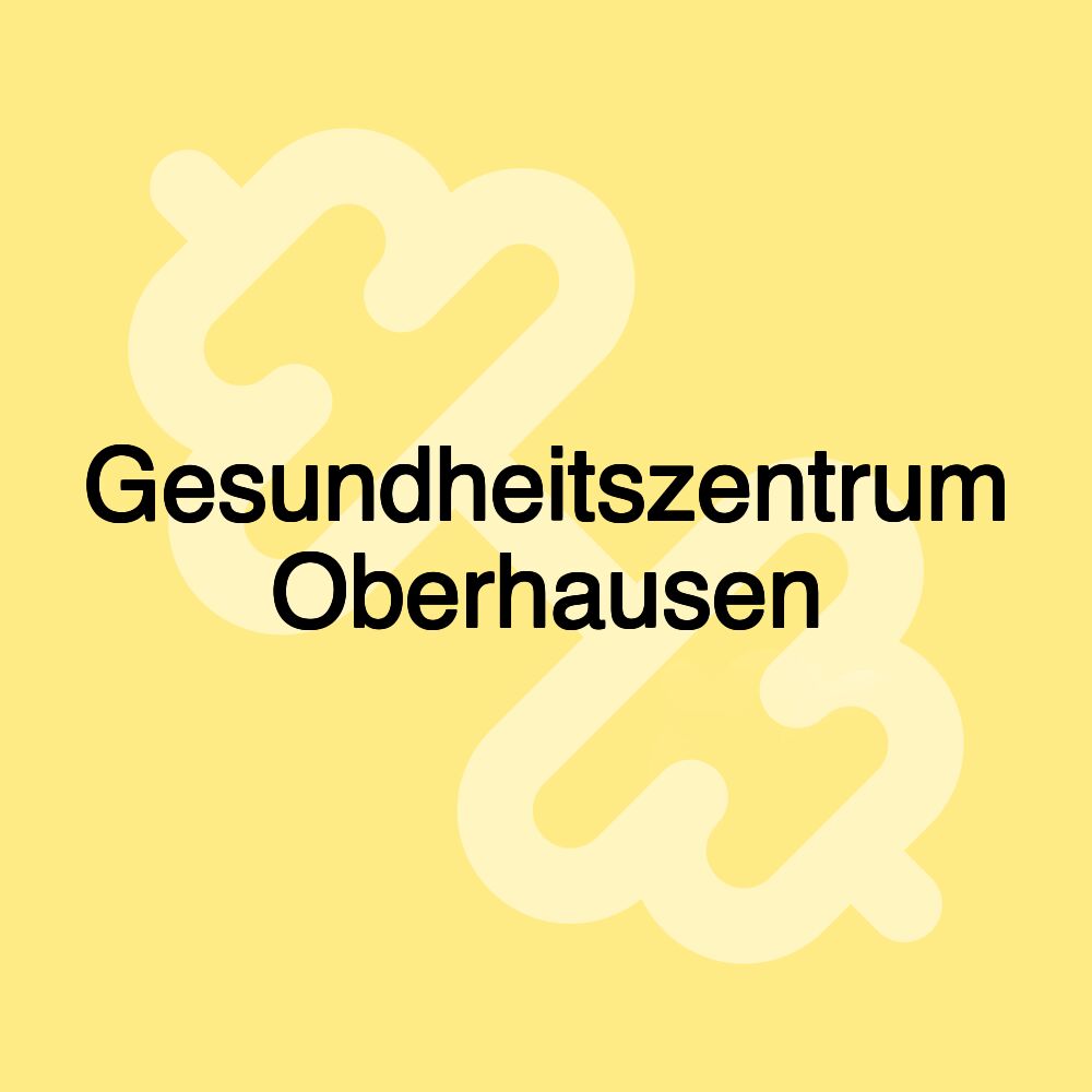 Gesundheitszentrum Oberhausen