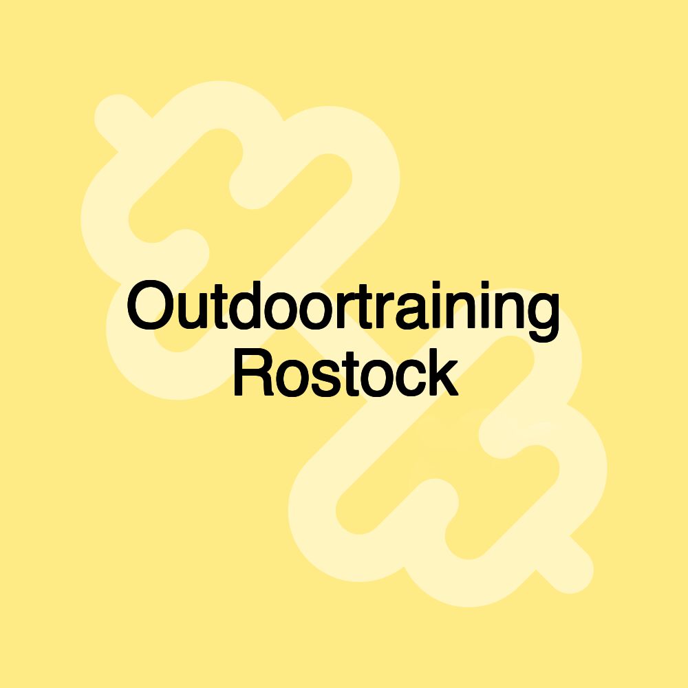 Outdoortraining Rostock
