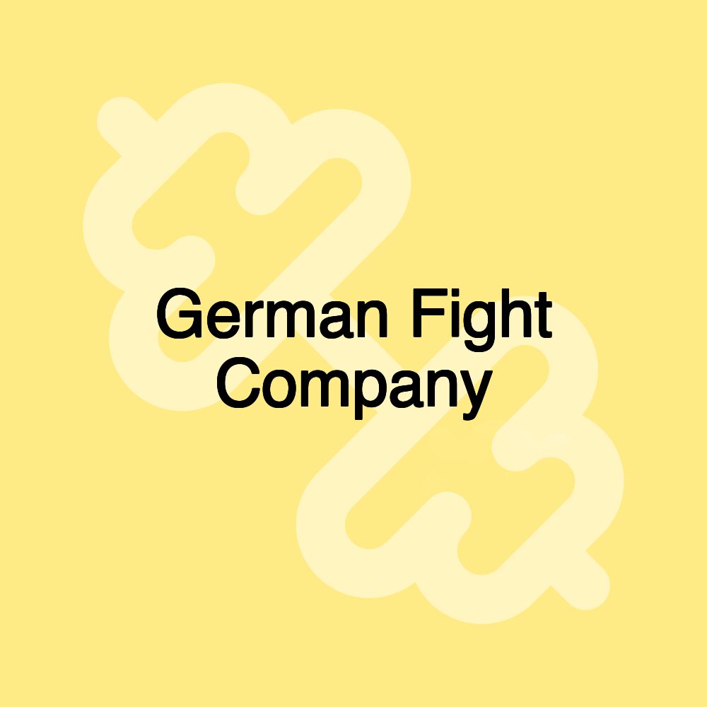German Fight Company