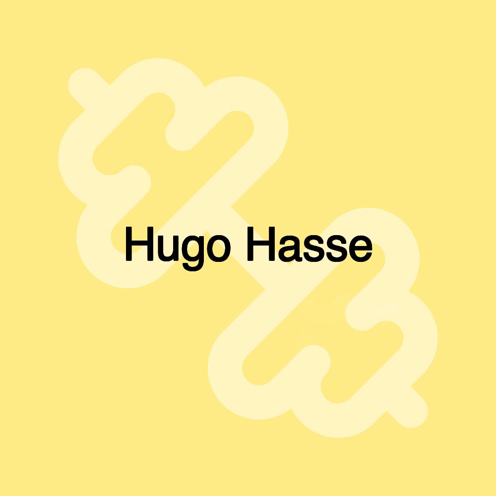 Hugo Hasse