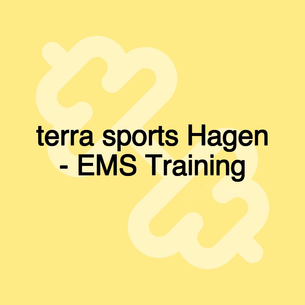 terra sports Hagen - EMS Training