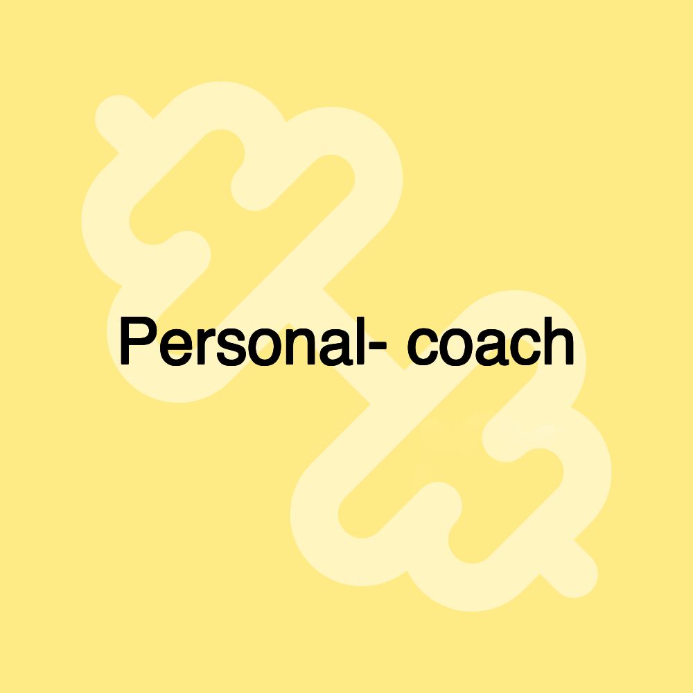Personal- coach