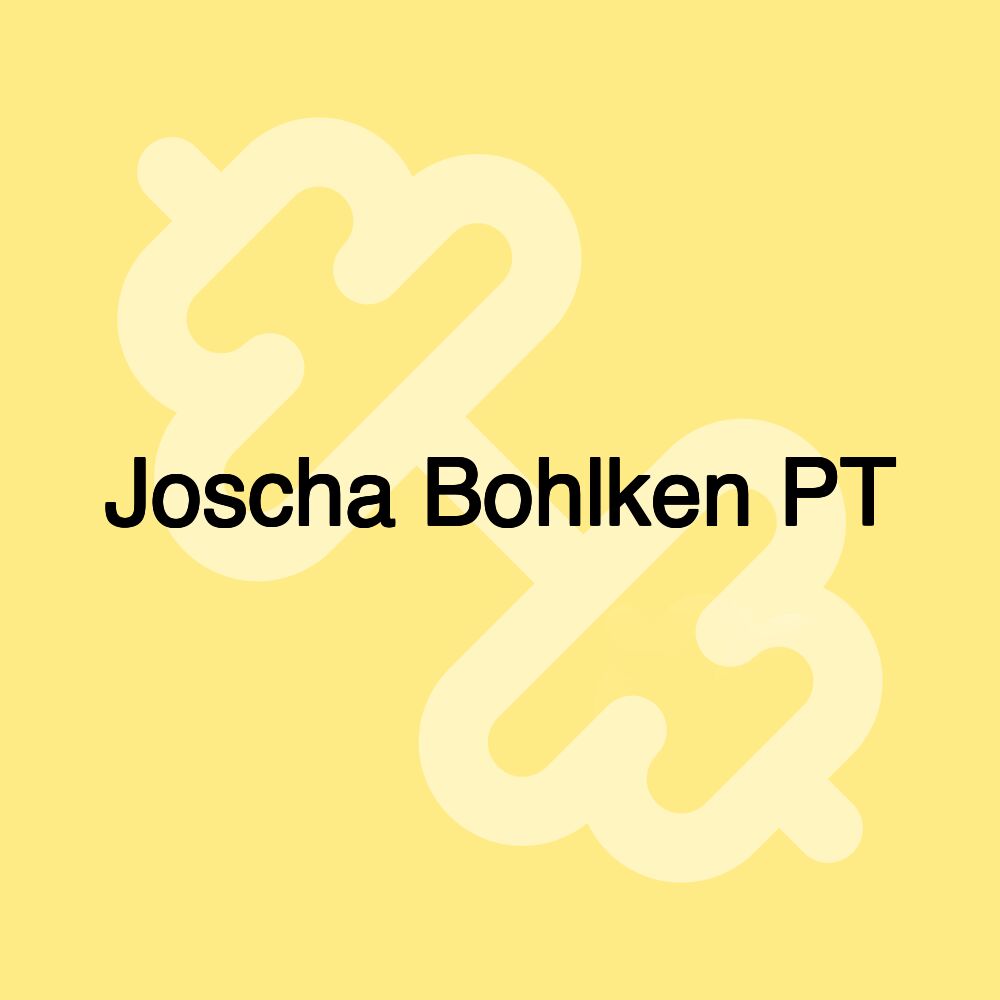 Joscha Bohlken PT