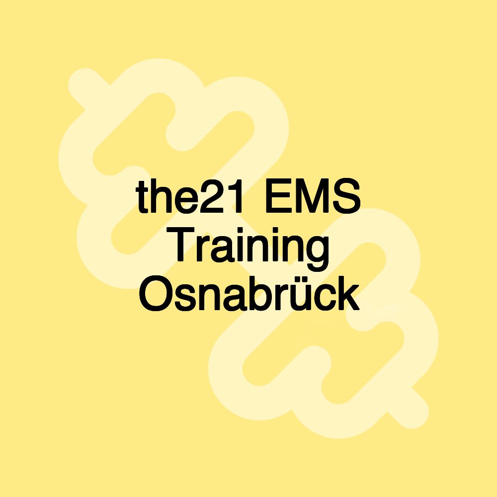 the21 EMS Training Osnabrück