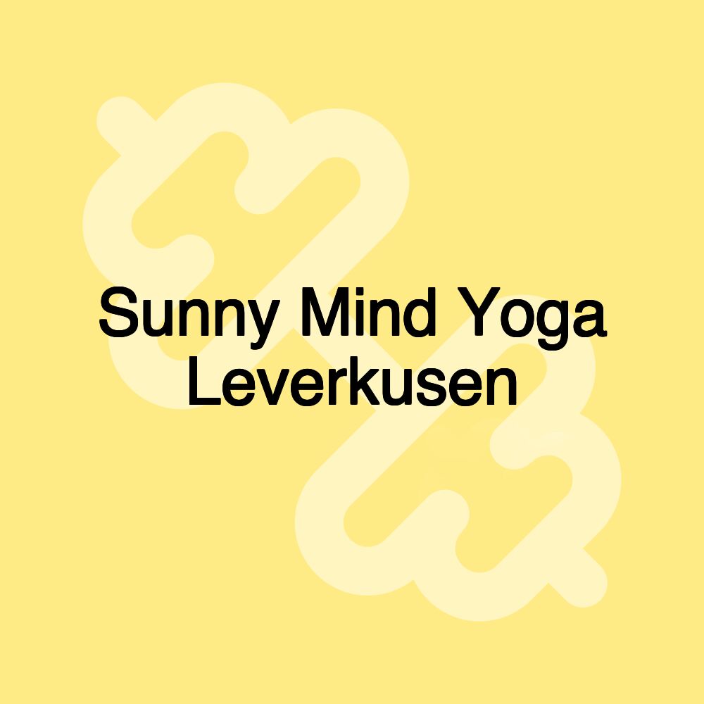 Sunny Mind Yoga Leverkusen Sunny Mind Yoga Leverkusen