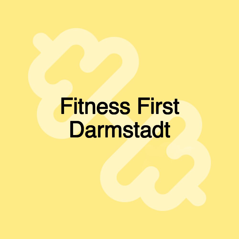 Fitness First Darmstadt - Neckarstraße