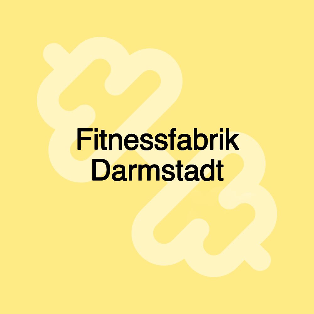 Fitnessfabrik Darmstadt Fitnessfabrik Darmstadt