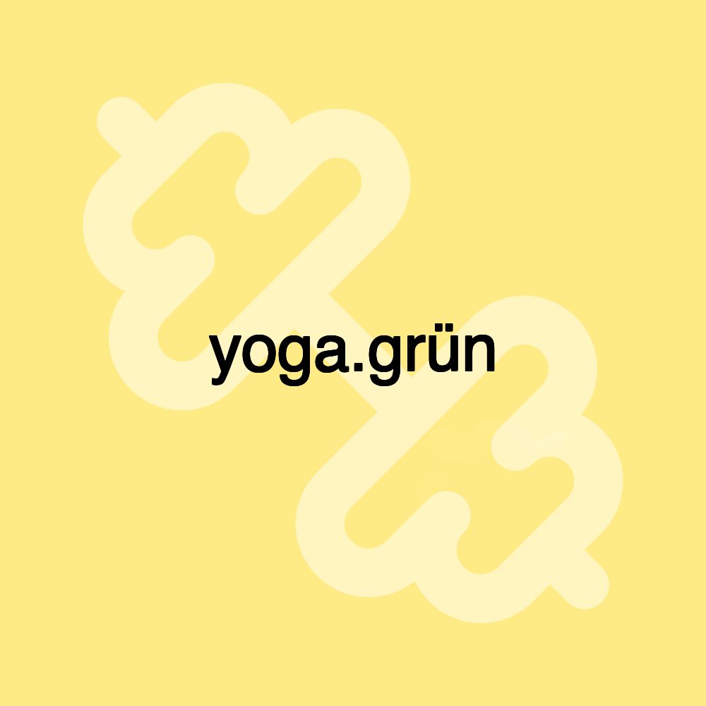 yoga.grün yoga.grün
