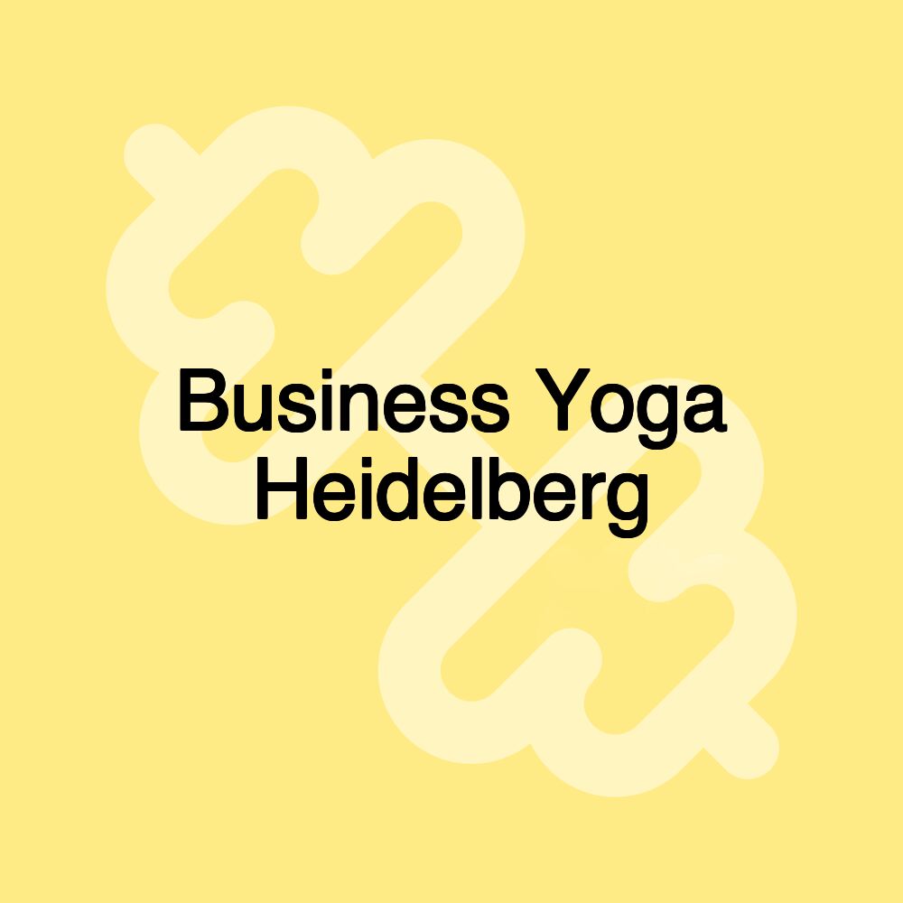 Business Yoga Heidelberg