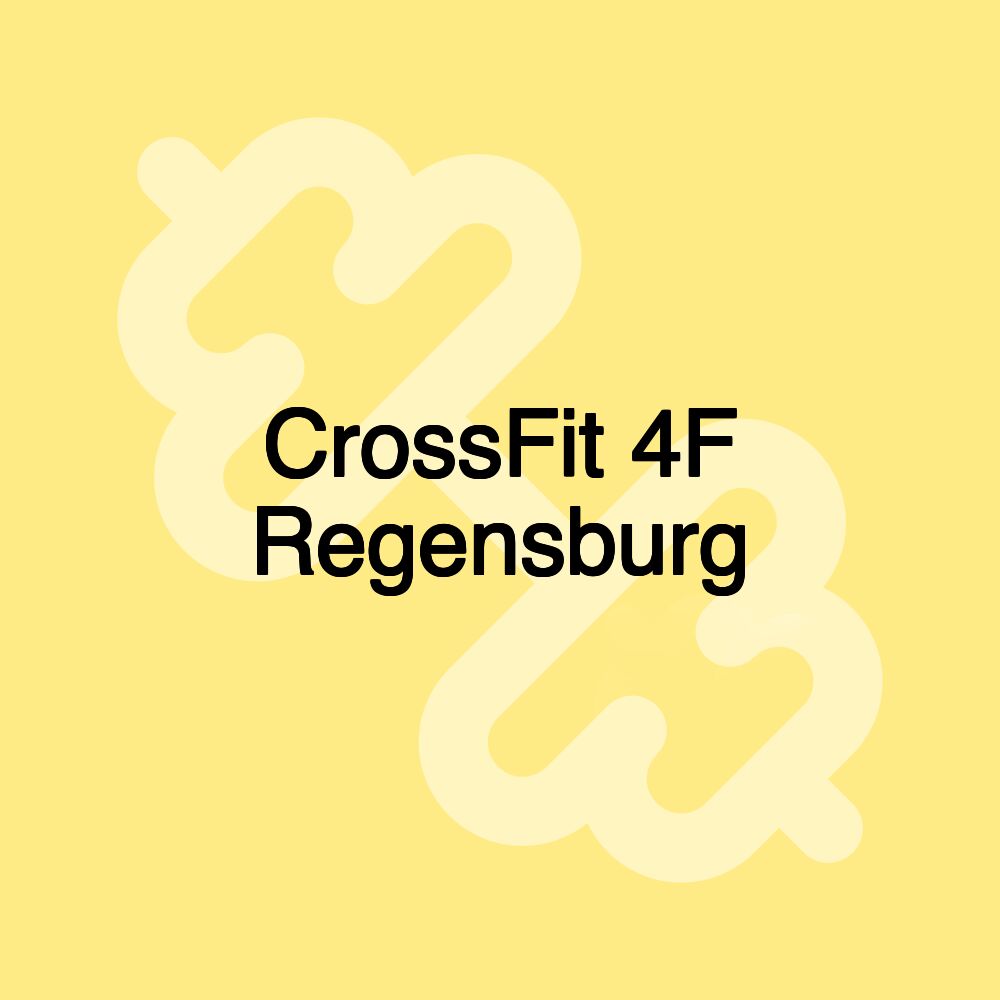 CrossFit 4F Regensburg CrossFit 4F Regensburg