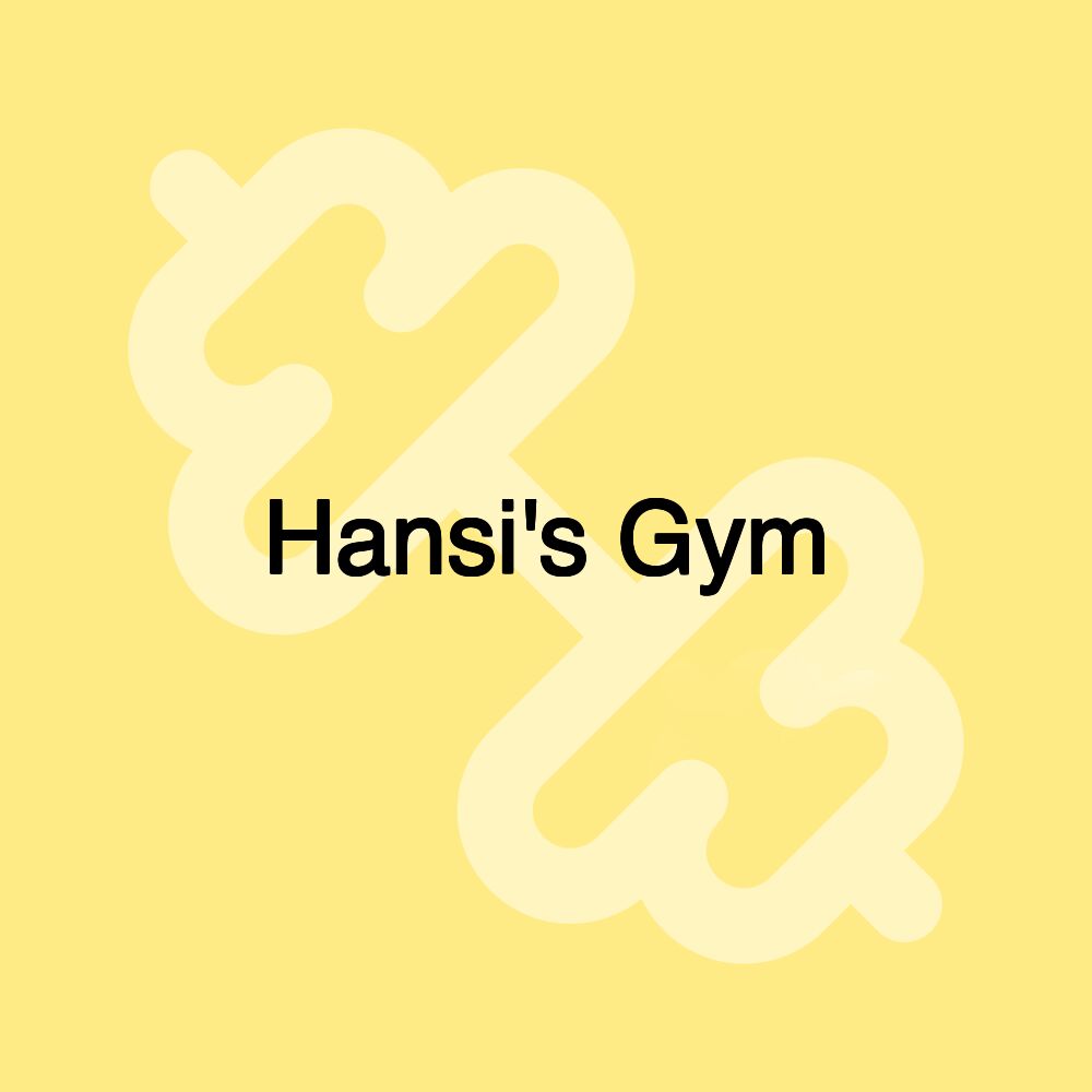 Hansi's Gym Hansi's Gym