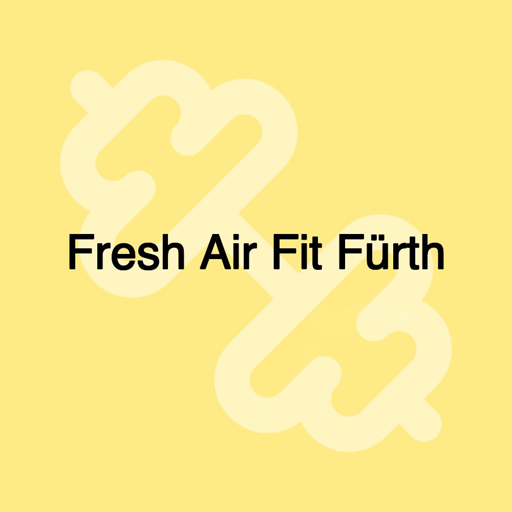 Fresh Air Fit Fürth Fresh Air Fit Fürth