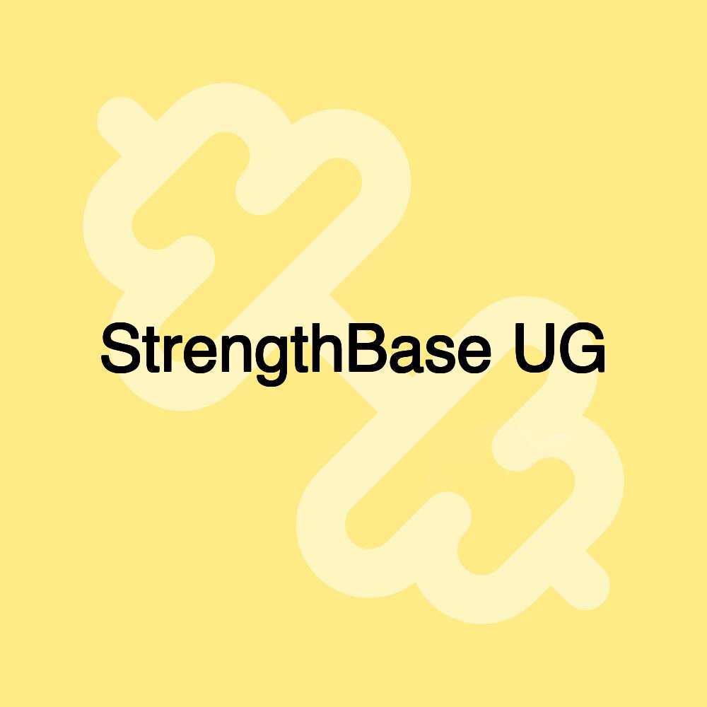 StrengthBase UG StrengthBase UG