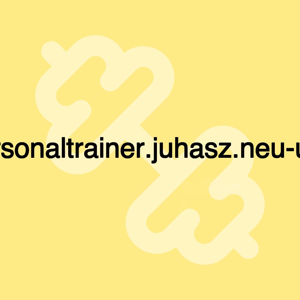 personaltrainer.juhasz.neu-ulm