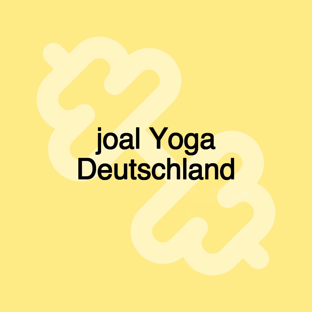 joal Yoga Deutschland joal Yoga Deutschland