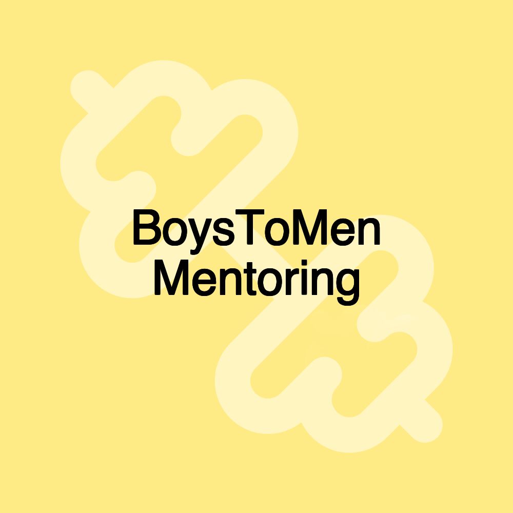 BoysToMen Mentoring