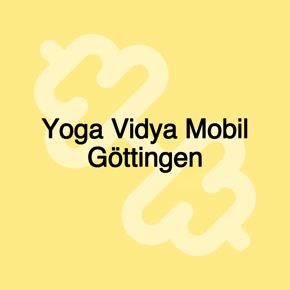 Yoga Vidya Mobil Göttingen