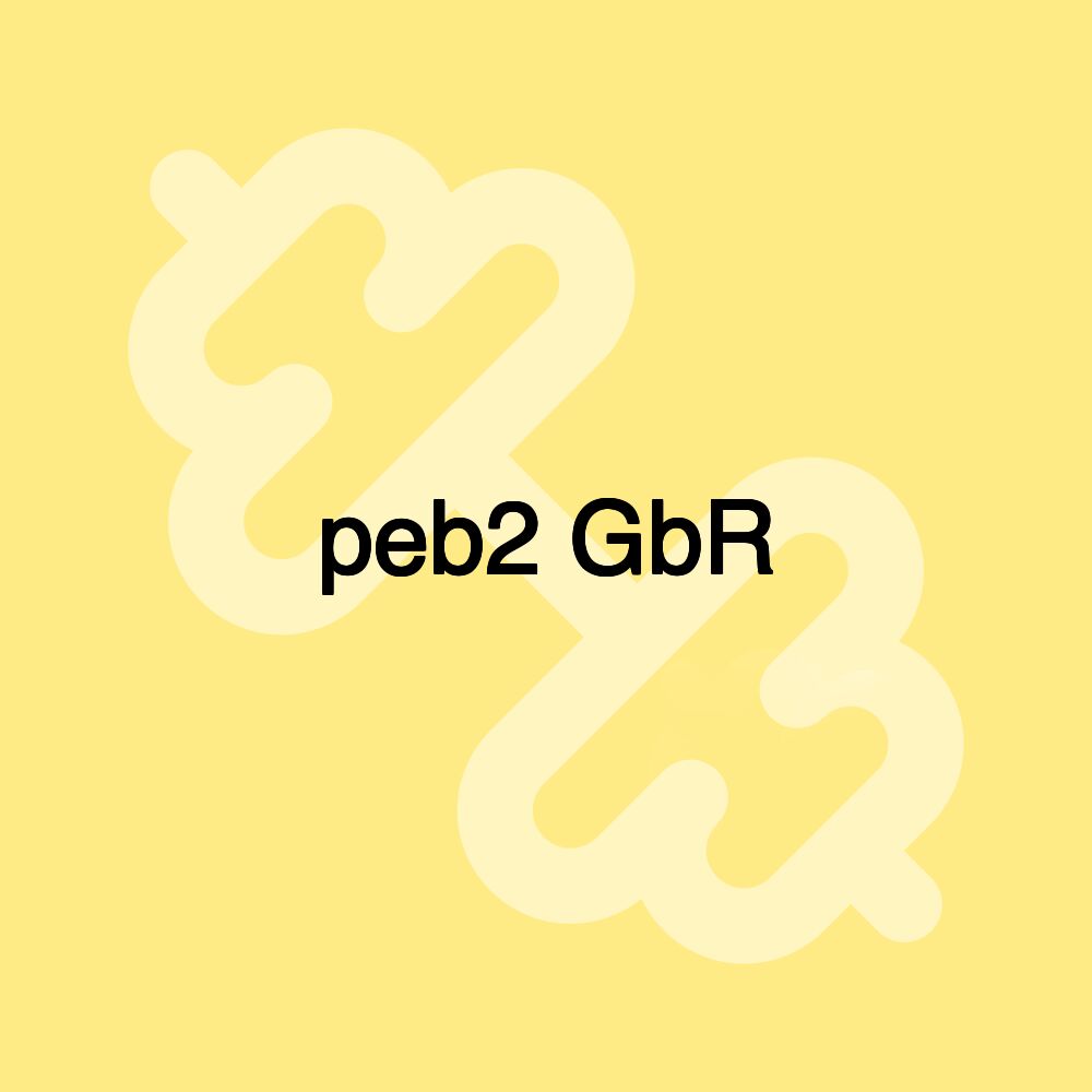 peb2 GbR