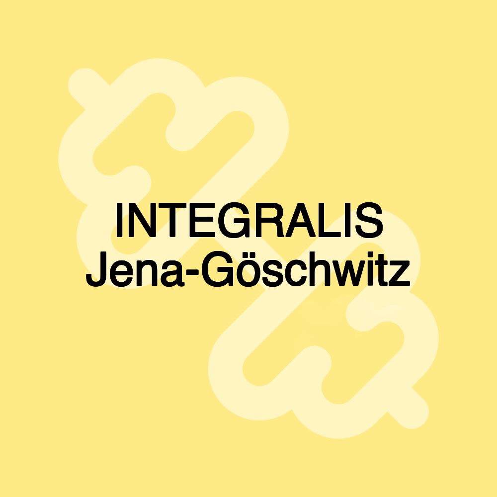 INTEGRALIS Jena-Göschwitz INTEGRALIS Jena-Göschwitz